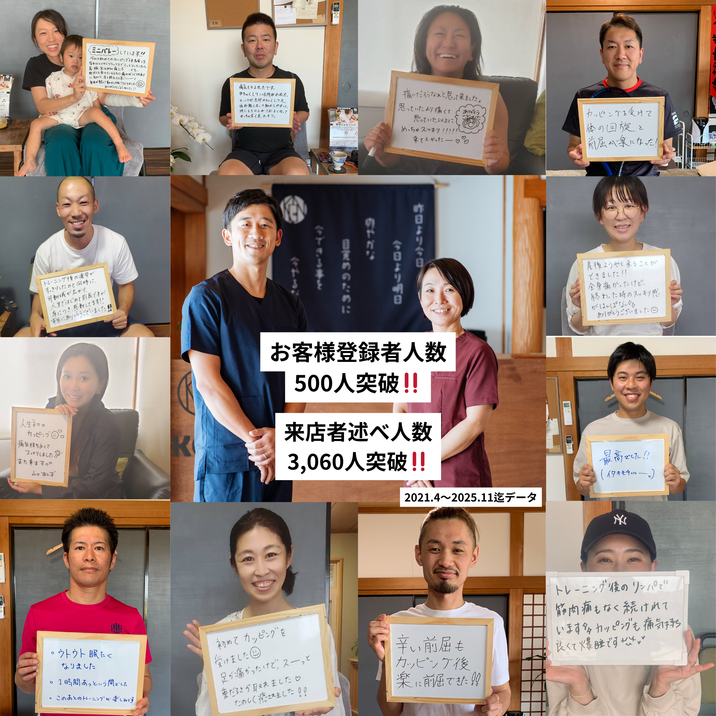 お客さ登録者人数 11